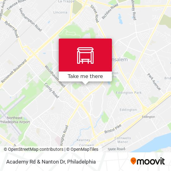 Academy Rd & Nanton Dr map