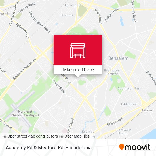 Mapa de Academy Rd & Medford Rd