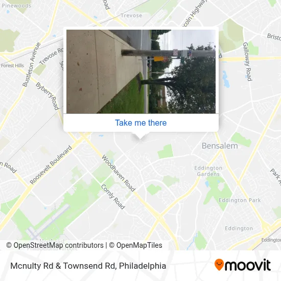 Mcnulty Rd & Townsend Rd map