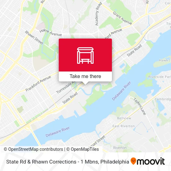 State Rd & Rhawn Corrections - 1 Mbns map