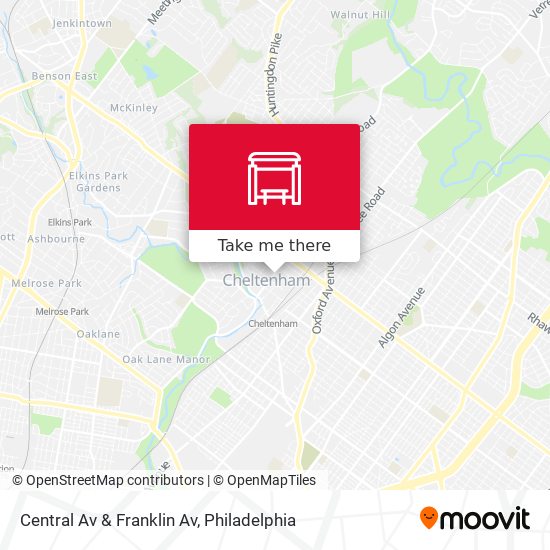 Mapa de Central Av & Franklin Av