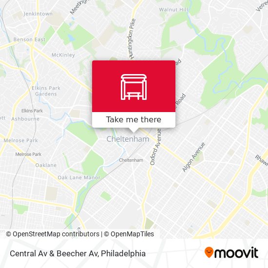 Mapa de Central Av & Beecher Av