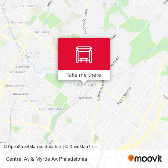 Mapa de Central Av & Myrtle Av