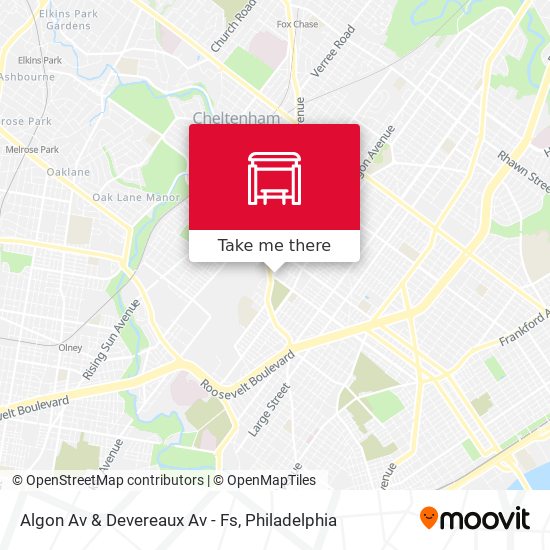 Algon Av & Devereaux Av - Fs map