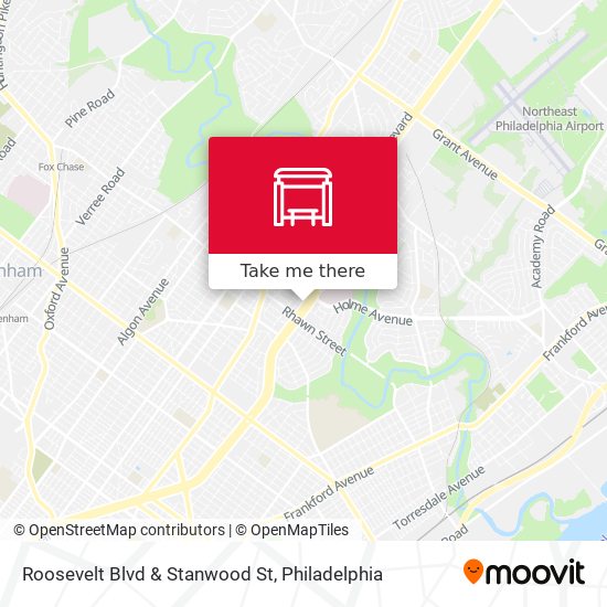 Mapa de Roosevelt Blvd & Stanwood St