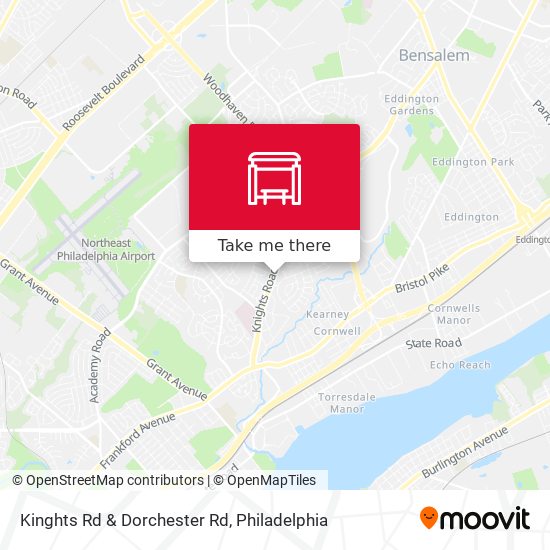 Mapa de Kinghts Rd & Dorchester Rd
