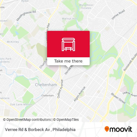 Verree Rd & Borbeck Av map