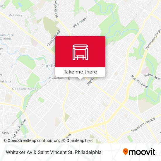Mapa de Whitaker Av & Saint Vincent St