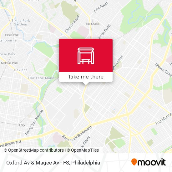 Oxford Av & Magee Av - FS map