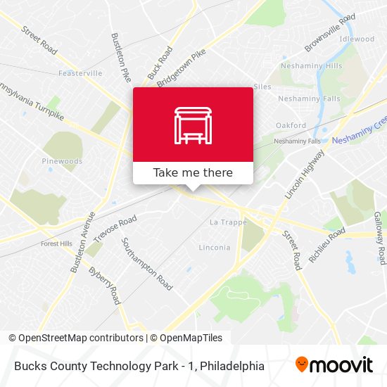 Bucks County Technology Park - 1 map