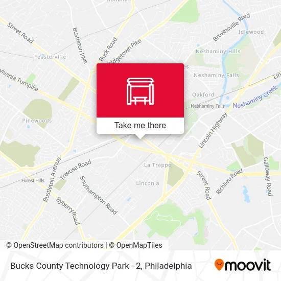 Bucks County Technology Park - 2 map