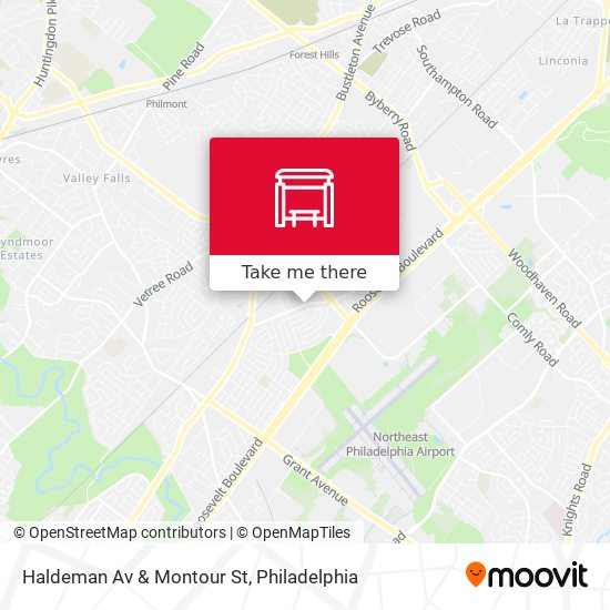 Haldeman Av & Montour St map