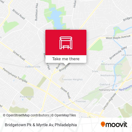 Bridgetown Pk & Myrtle Av map