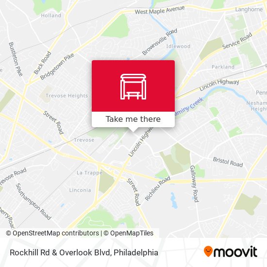 Rockhill Rd & Overlook Blvd map