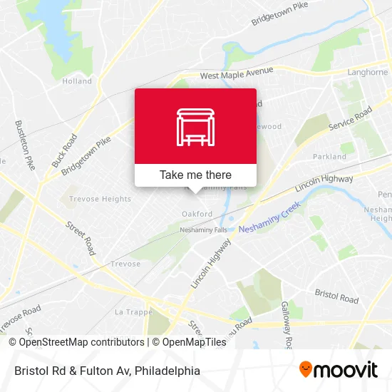 Bristol Rd & Fulton Av map