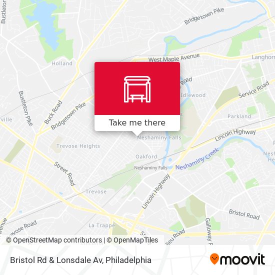 Bristol Rd & Lonsdale Av map