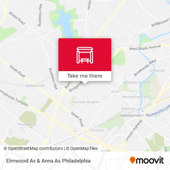 Elmwood Av & Anna Av map