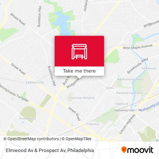Elmwood Av & Prospect Av map