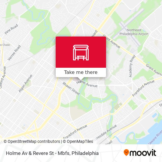 Mapa de Holme Av & Revere St - Mbfs
