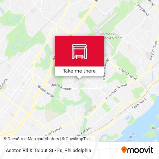 Ashton Rd & Tolbut St - Fs map