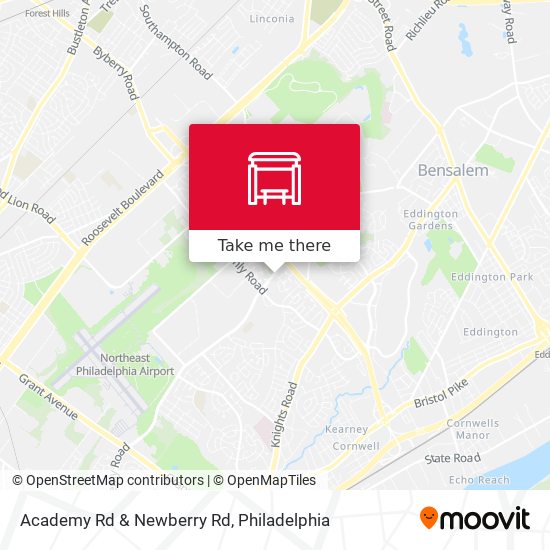 Academy Rd & Newberry Rd map