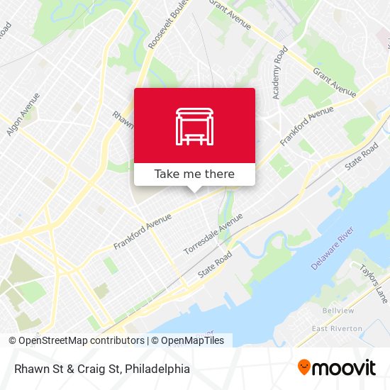 Mapa de Rhawn St & Craig St