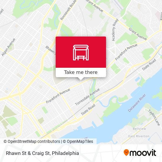 Mapa de Rhawn St & Craig St