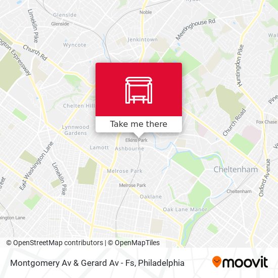 Mapa de Montgomery Av & Gerard Av - Fs