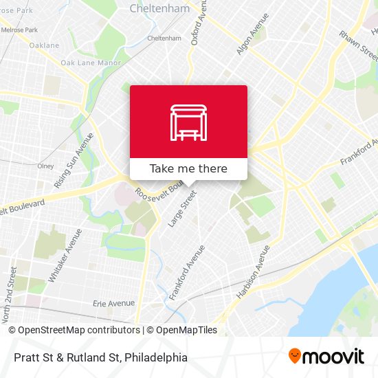 Mapa de Pratt St & Rutland St