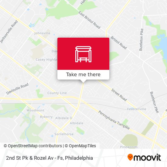 Mapa de 2nd St Pk & Rozel Av - Fs