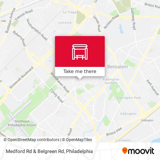 Mapa de Medford Rd & Belgreen Rd