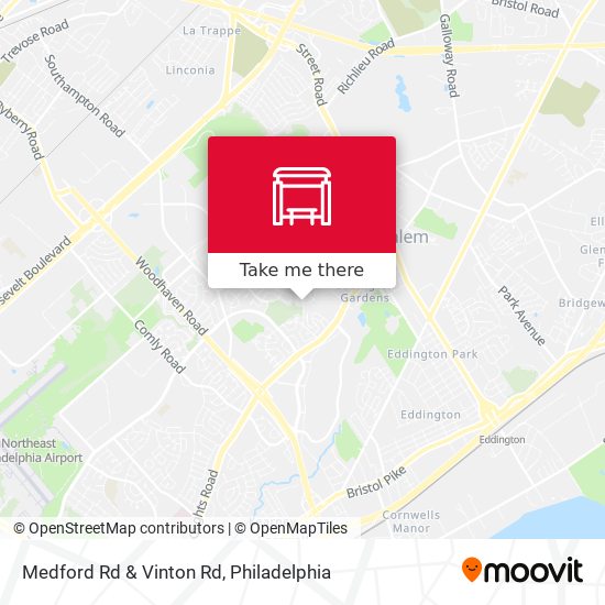 Mapa de Medford Rd & Vinton Rd