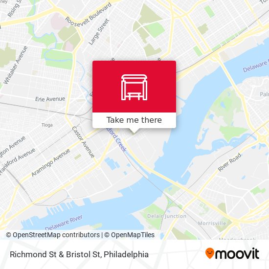 Mapa de Richmond St & Bristol St