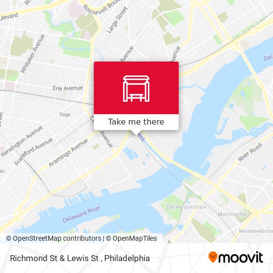Mapa de Richmond St & Lewis St