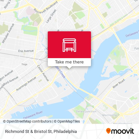 Mapa de Richmond St & Bristol St