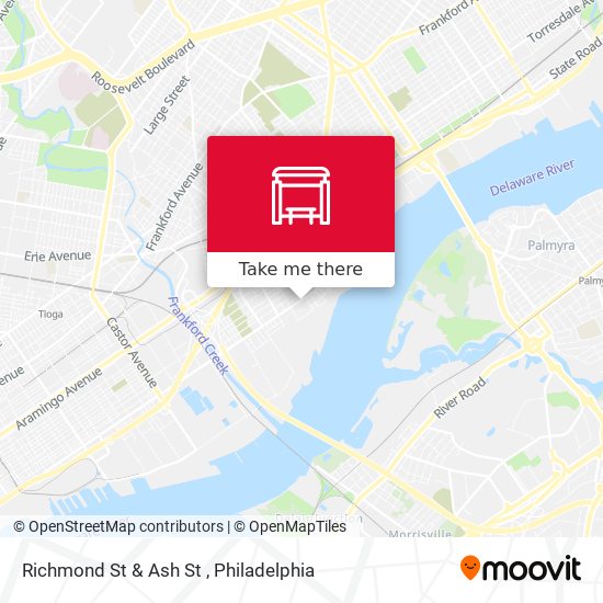 Mapa de Richmond St & Ash St