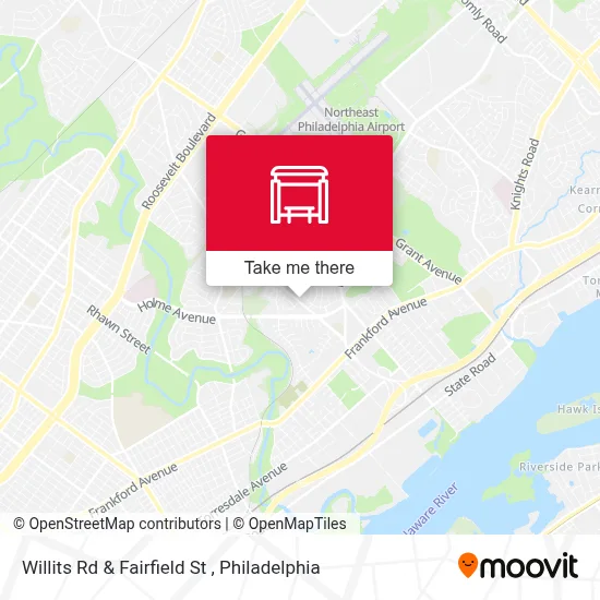 Willits Rd & Fairfield St map