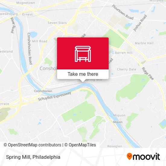 Spring Mill map