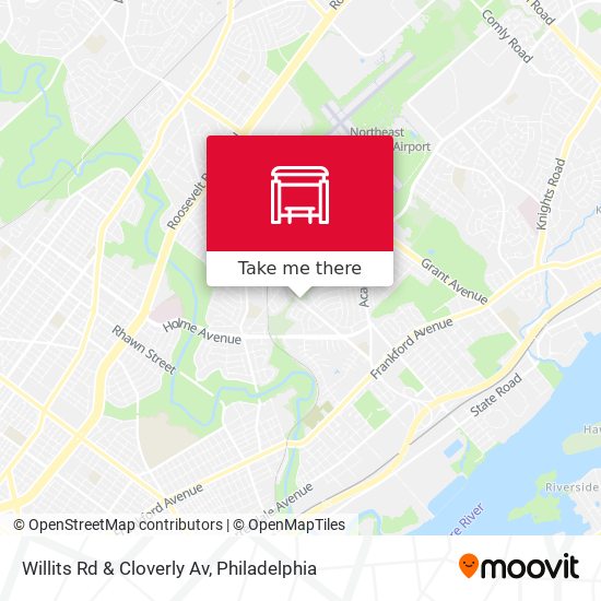 Mapa de Willits Rd & Cloverly Av