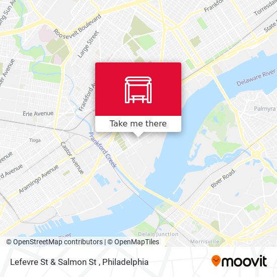 Mapa de Lefevre St & Salmon St