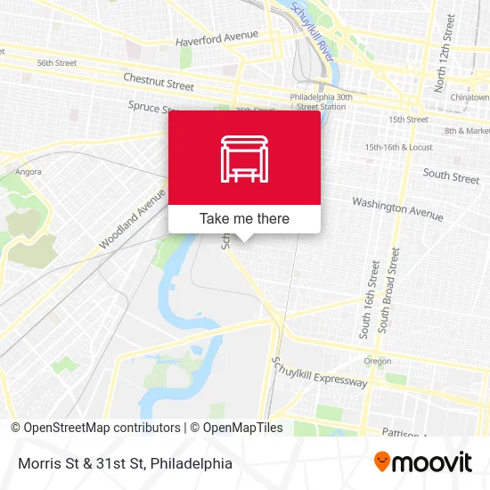 Morris St & 31st St map