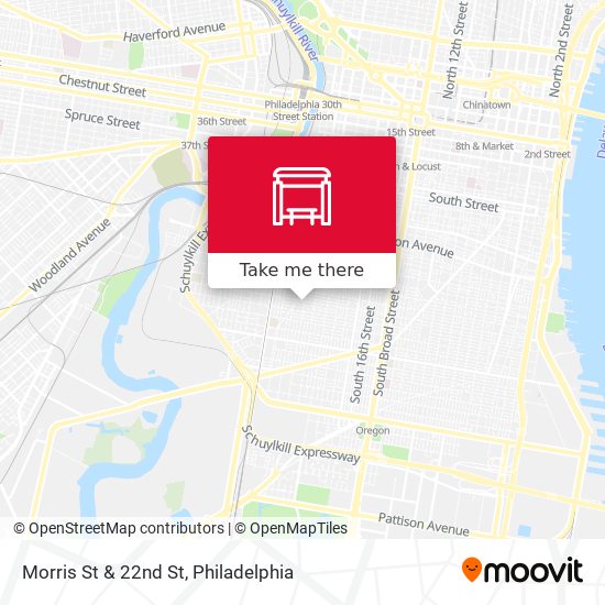 Morris St & 22nd St map