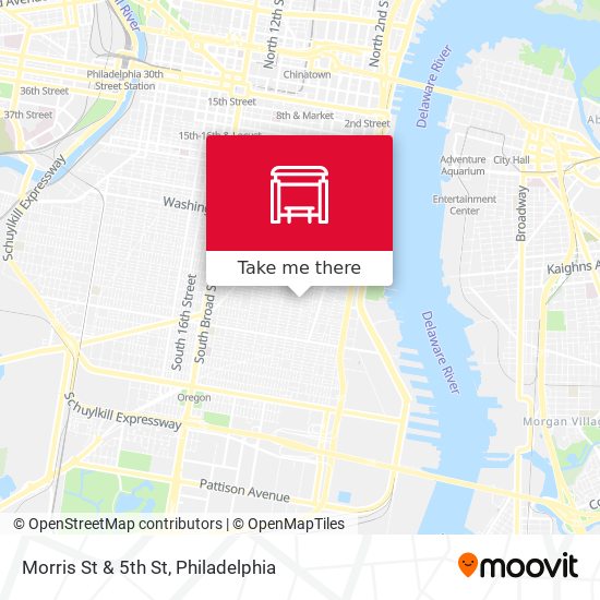 Mapa de Morris St & 5th St