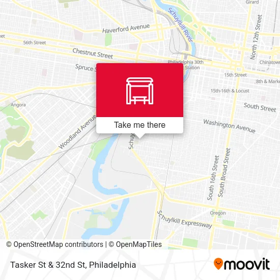 Mapa de Tasker St & 32nd St