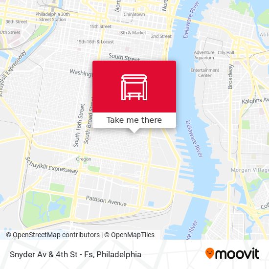 Mapa de Snyder Av & 4th St - Fs
