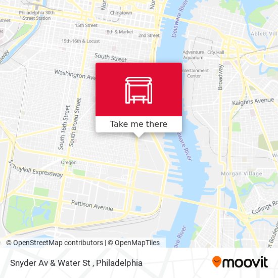 Mapa de Snyder Av & Water St