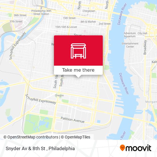 Mapa de Snyder Av & 8th St