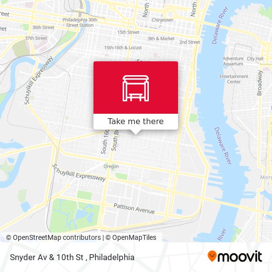 Mapa de Snyder Av & 10th St