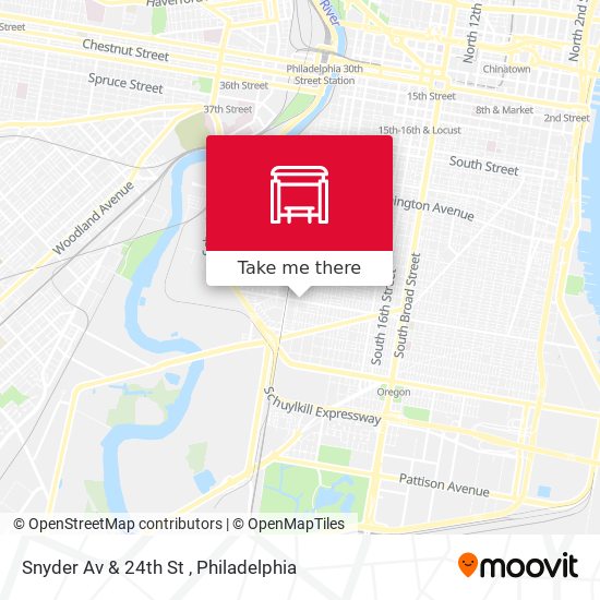 Mapa de Snyder Av & 24th St