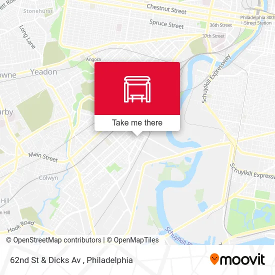 62nd St & Dicks Av map